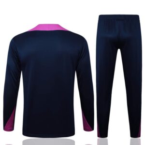 Chandal Azul-Morado Barcelona 2025-2026 dorsal