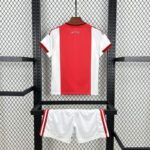 Conjunto Niño Ajax Primera Equipación 2025-2026-dorsal.