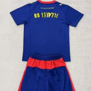 Conjunto Niño RB Leipzig Segunda Equipación 2025-2026-dorsal