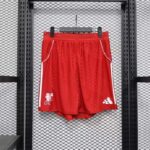 Pantalón Corto Liverpool Primera Equipación 2025-2026