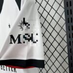 Camiseta AC Milán Segunda Equipación Version jugador 2025-2026 Puño