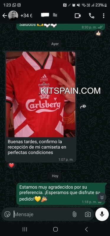 kitspain opiniones evio de camiseta roja