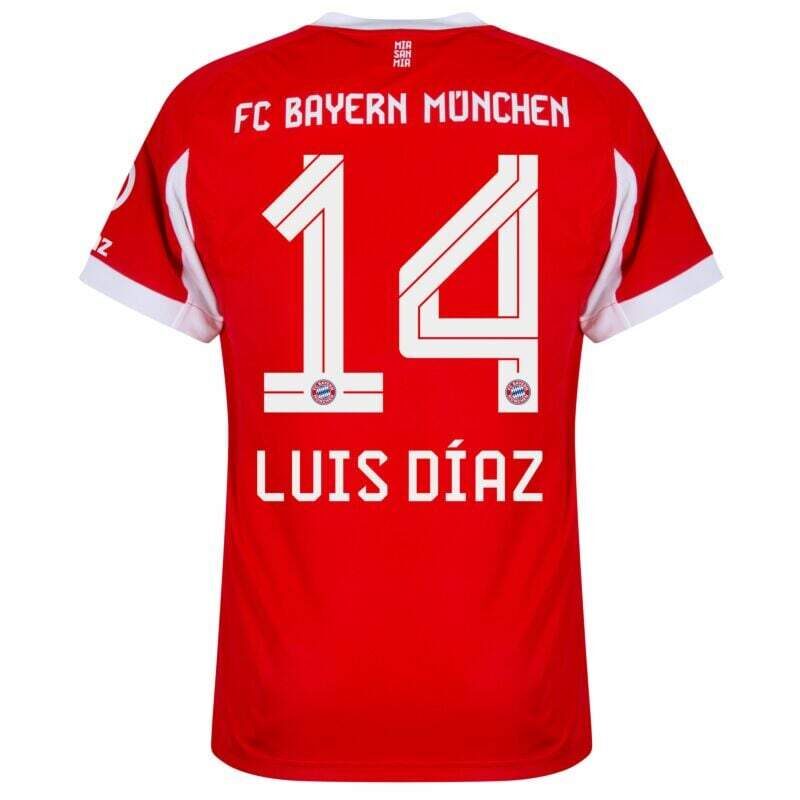 Camiseta Bayern de Munich Primera Equipacion x Luis Díaz 2025-2026 - Imagen 2