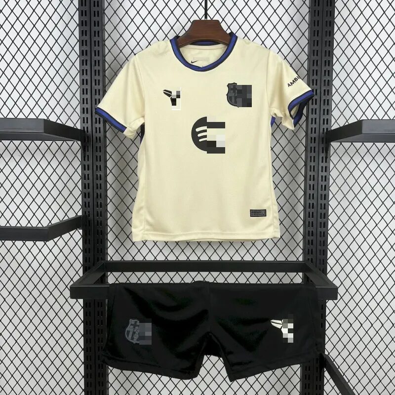 conjunto-niño-fc-barcelona-segunda-equipacion-2025-2026