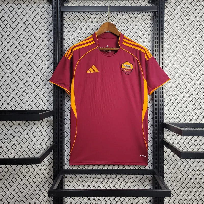 As Roma primera equipacion 2025-2026 - portada As Roma primera equipacion 2025-2026 - portada