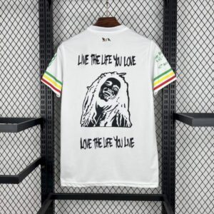 Camiseta Ajax 2025-2026 Edición Especial Bob Marley 40 Aniversario-DORSAL