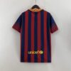 Camiseta Barcelona Retro 2013-2014 primera equipación dorsal.