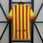 Camiseta Barcelona Retro 2013-2014 segunda equipación dorsal