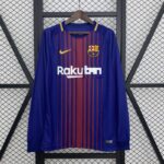 Camiseta Barcelona Retro 2017-2018 primera equipacion manga larga