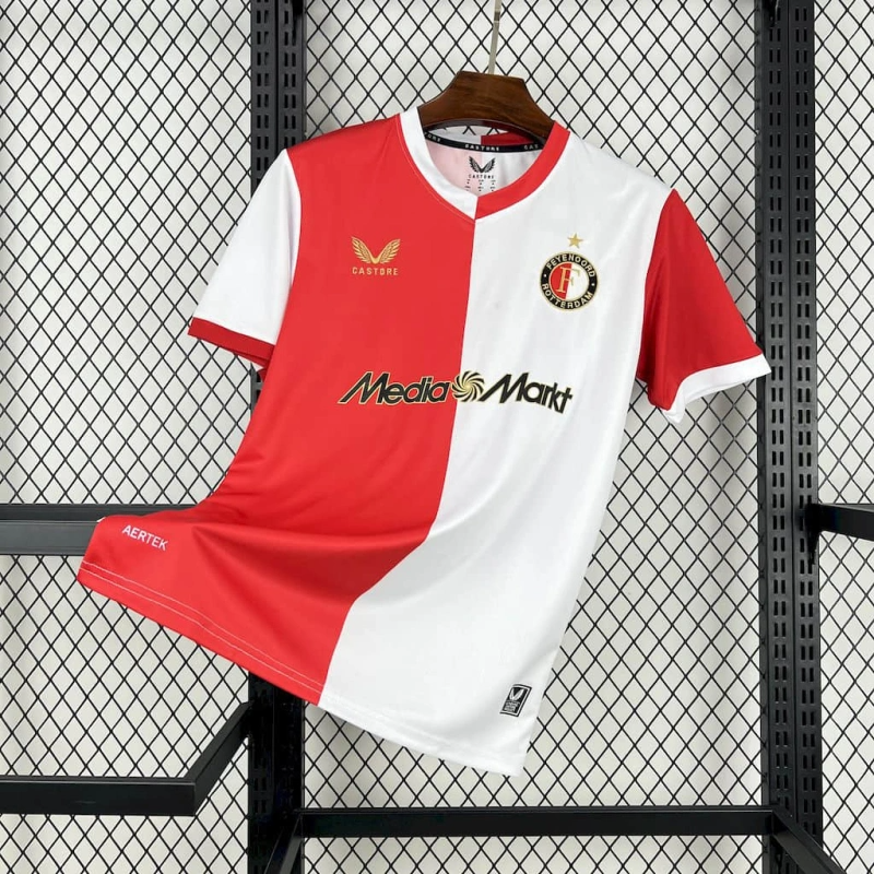 Camiseta Feyenoord Rotterdam Primera Equipación 2025-2026 Camiseta Feyenoord Rotterdam Primera Equipación 2025-2026