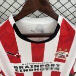 Camiseta PSV Eindhoven Primera Equipación 2025-2026-cuello.