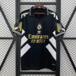 Camiseta Real Madrid Edicion Especial Negro con Blanco 25-26