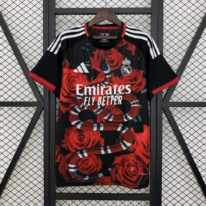 Camiseta Real Madrid Edicion Especial Rosas-Serpiente Roja 25-26