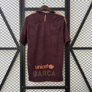 Camiseta Retro Barcelona 2017-2018 tercera equipacion dorsal