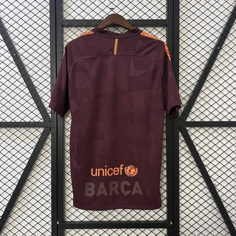 Camiseta Retro Barcelona 2017-2018 tercera equipacion dorsal