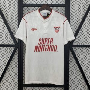 Camiseta Retro Sevilla 91-92 primera equipación - Nintendo