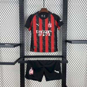 Conjunto Niño AC Milan Primera Equipación 2025-2026