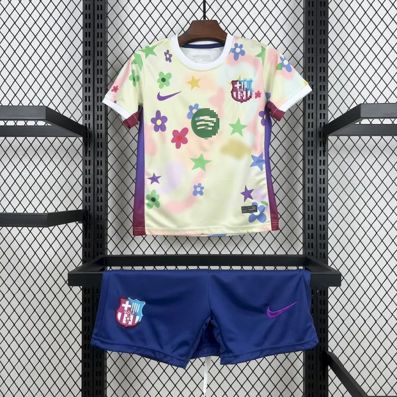 Conjunto Niño FC Barcelona Edición Especial – Flower Power Spotify Conjunto Niño FC Barcelona Edición Especial – Flower Power Spotify