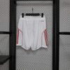 Pantalón Corto Ajax Blanco 2025-2026-DORSAL
