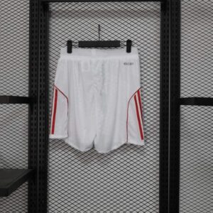 Pantalón Corto Ajax Blanco 2025-2026-DORSAL