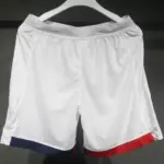 Pantalón Corto Paris Saint-Germain Blanco 2025-2026-dorsal