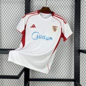 Sevilla primera equipación 2025-2026 version aficionado