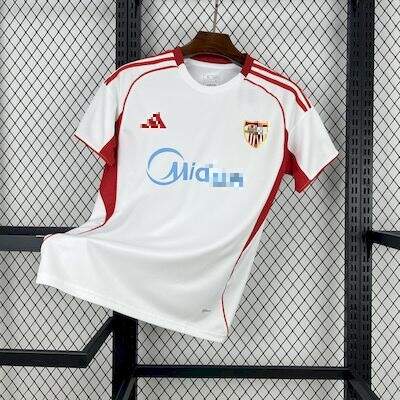 Sevilla primera equipación 2025-2026 version aficionado Sevilla primera equipación 2025-2026 version aficionado