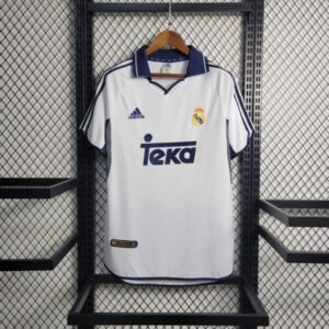 Camiseta Retro Real Madrid 2000-2001 primera equipación.