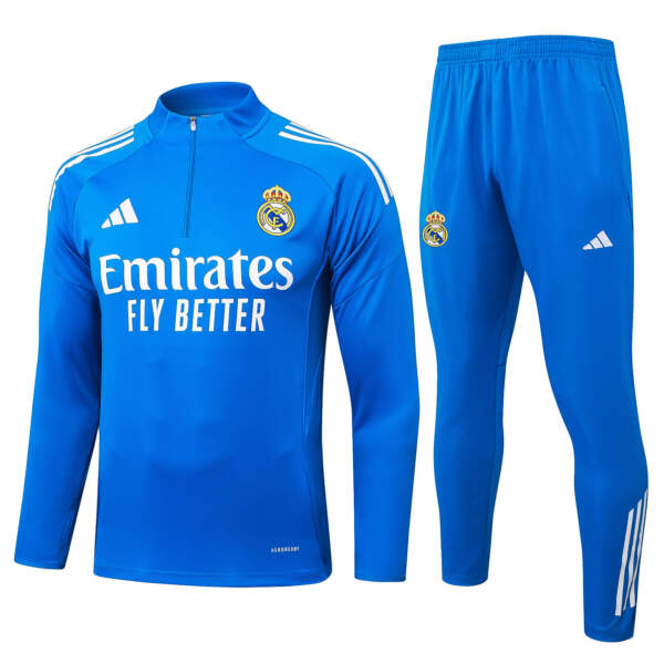 Chandal Real Madrid Azul tercera equipacion 2025-2026 Chandal Real Madrid Azul tercera equipacion 2025-2026