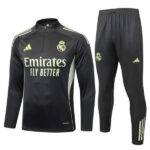 Chandal Real Madrid Gris con verde Lima 2025-2026