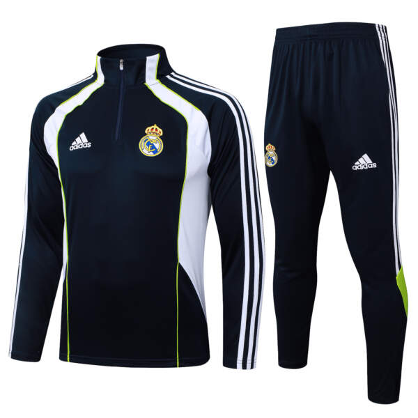 Chandal Real Madrid Negro-verde 2025-2026 Chandal Real Madrid Negro-verde 2025-2026