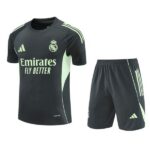 Conjunto de entrenamiento Azul con Verde Real Madrid 25-26