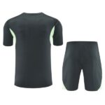Conjunto de entrenamiento Azul con Verde Real Madrid 25-26 dorsal