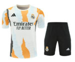 Conjunto de entrenamiento Blanco-Naranja Real Madrid 25-26