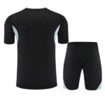 Conjunto de entrenamiento Negro Real Madrid 25-26 dorsal
