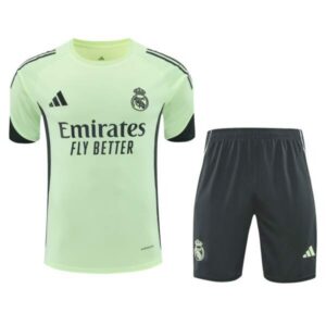 Conjunto de entrenamiento Verde limon Real Madrid 25-26 1