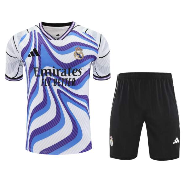 Conjunto de entrenamiento tricolor Real Madrid 25-26 Conjunto de entrenamiento tricolor Real Madrid 25-26