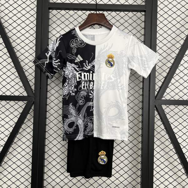 Conjunto niño Real Madrid - Dragon Blanco Bicolor 25-26 Conjunto niño Real Madrid - Dragon Blanco Bicolor 25-26