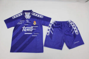 Conjunto niño Retro Real Madrid 1994-1996 segunda equipacion