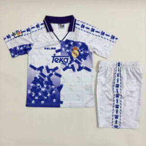 Conjunto niño Retro Real Madrid 1996-1997 tercera equipacion