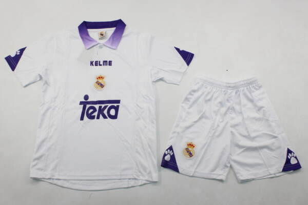 Conjunto niño Retro Real Madrid 1997-1998 local Conjunto niño Retro Real Madrid 1997-1998 local