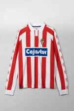 Camiseta Sporting de Gijón Primera Equipacion Retro Manga Larga 1992-1993