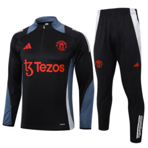 chandal-manchester-united-negro-gris-2024-2025