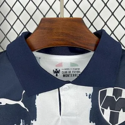 Camiseta Monterrey Segunda Equipación 2025-26-cuello