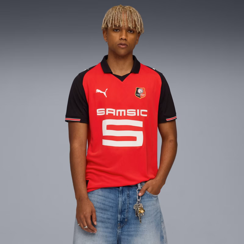 Camiseta Stade Rennais Primera Equipación 2025-26 Camiseta Stade Rennais Primera Equipación 2025-26