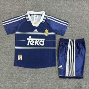 Conjunto niño Retro Real Madrid 1998-1999 segunda equipacion