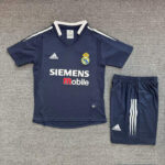 Conjunto niño Retro Real Madrid 2004-2005 segunda equipacion