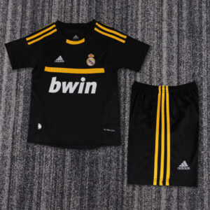 Conjunto niño Retro Real Madrid portero 2011-2012 negro