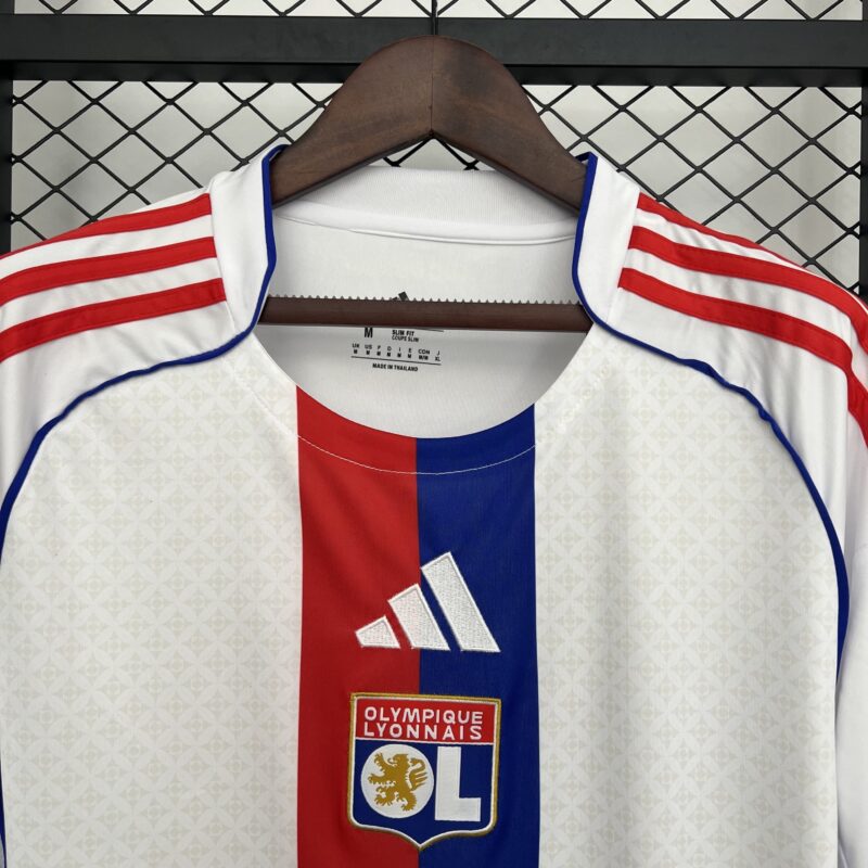 camiseta-lyon-primera-2025-cuello