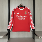 Camiseta Benfica 2025-26 Primera Equipación Manga Larga delante